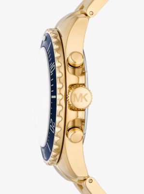 Oversized Everest Gold-Tone Michael Watch | Kors