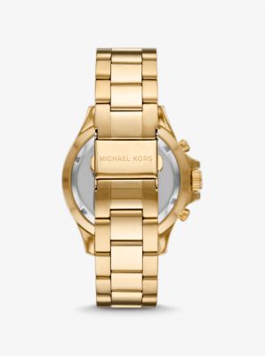 Oversized Everest Kors Watch | Michael Gold-Tone