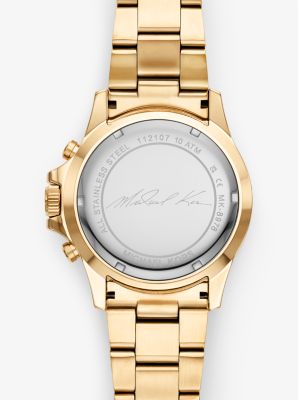 Oversized Everest Gold-Tone Watch | Michael Kors