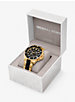 Oversized Everest Gold-Tone and Silicone Watch image number 3