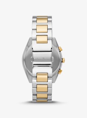 Oversized Janelle Two-Tone Watch image number 2