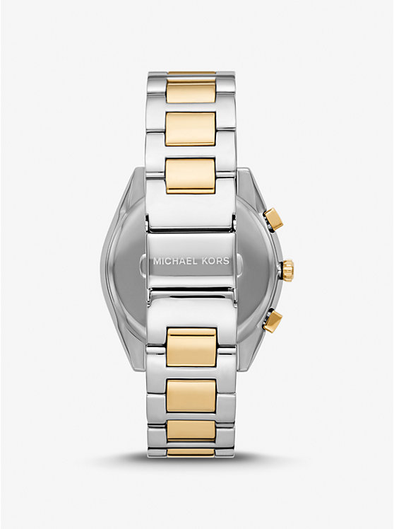 Oversized Janelle Two-Tone Watch image number 2