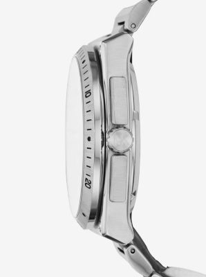 Wilder Automatic Silver Tone Watch Michael Kors