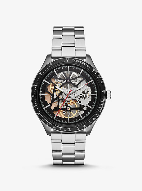 Oversized Merrick Silver-Tone Watch
