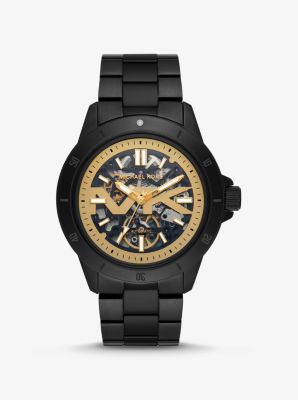 Mk on sale skeleton watch