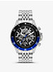 Oversized Bayville Silver-Tone Watch image number 0