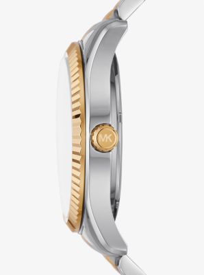 Lexington Oversized Two-Tone Michael Kors Watch 