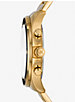 Oversized Nolan Gold-Tone Watch image number 1