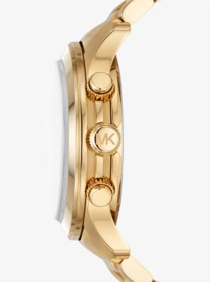 Michael Gold-Tone | Oversized Runway Kors Watch