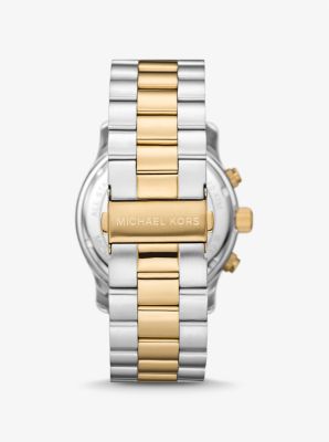 Michael Two-Tone | Oversized Runway Watch Kors