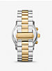 Oversized Runway Two-Tone Watch image number 2