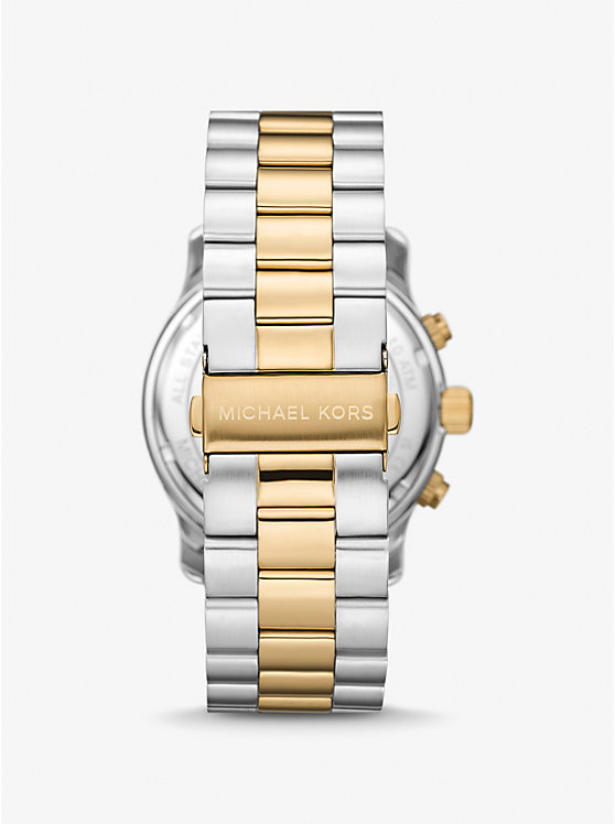 Oversized Runway Two-Tone Watch image number 2