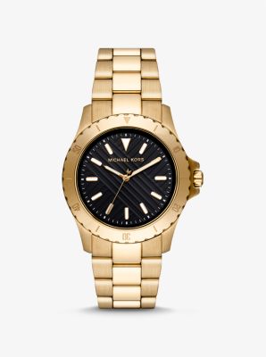 Oversized Everest Gold-tone Watch | Michael Kors