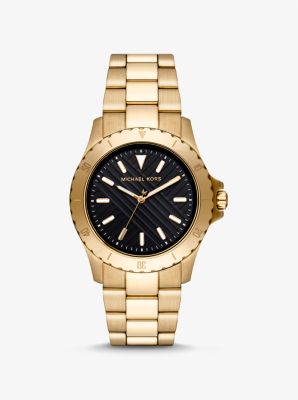 Slim Everest Gold Tone Watch