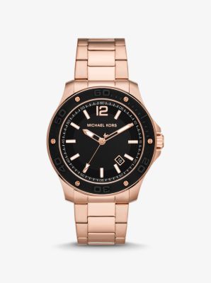 Oversized Nolan Rose Gold-Tone Watch image number 0