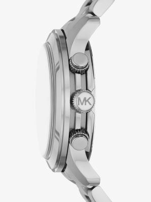 Oversized Runway Silver-Tone Watch | Michael Kors Canada