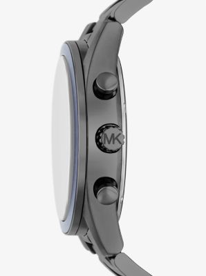 | Michael Kors Oversized Watch Accelerator Gunmetal