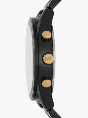 Black-Tone Accelerator Watch Kors Oversized | Michael