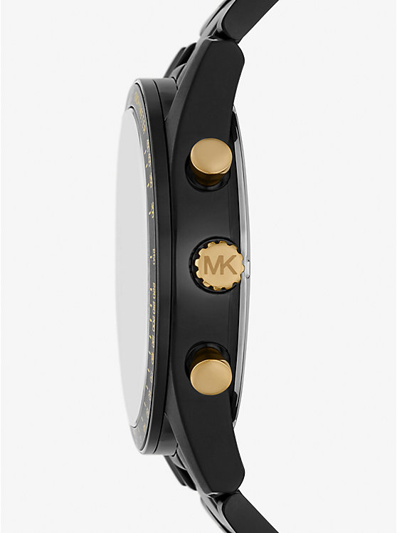 Oversized Accelerator Black-Tone Watch image number 1