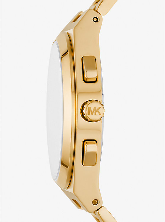 Oversized Lennox Gold-Tone Watch image number 1
