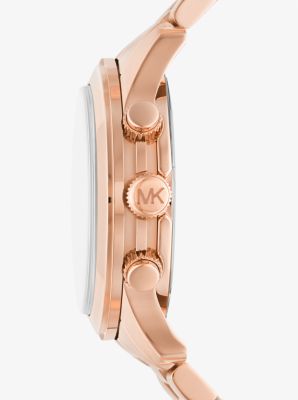 Montre Runway surdimensionnée de ton or rose image number 1