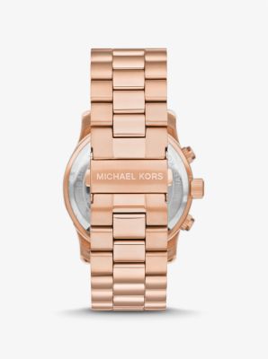 Oversized Runway Rose Gold-Tone Watch image number 2