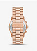 Oversized Runway Rose Gold-Tone Watch image number 2