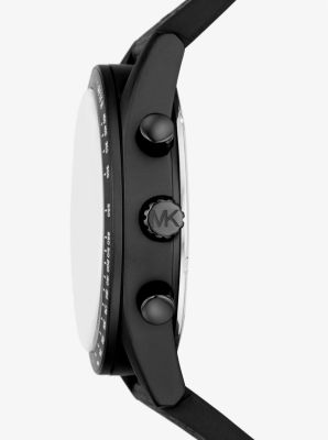 Oversized Accelerator Black-Tone and Nylon Watch image number 1