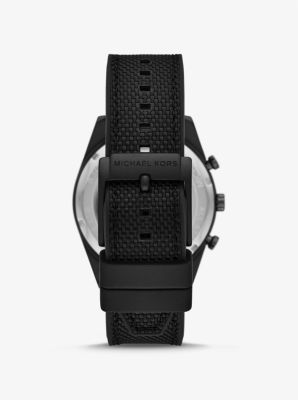 Oversized Accelerator Black-Tone and Nylon Watch image number 2