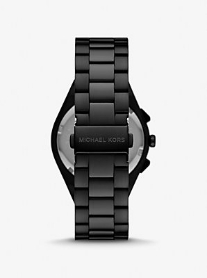 Oversized Lennox Black-Tone Watch