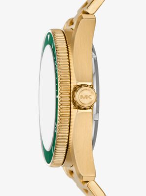 Oversized Maritime Gold-Tone Watch image number 1