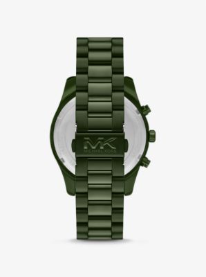 Oversized Lexington Green-Tone Watch image number 2