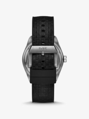 Oversized Accelerator 2.0 Gunmetal and Textured Silicone Watch