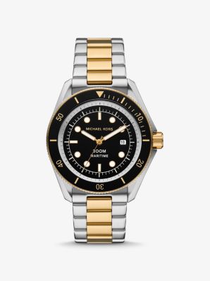 Oversized Maritime Two-Tone Watch image number 0