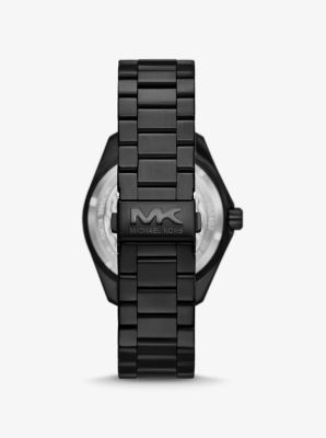 Oversized Maritime Black-Tone Watch image number 2