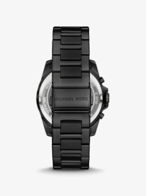 Oversized Alek Black-Tone Watch image number 2