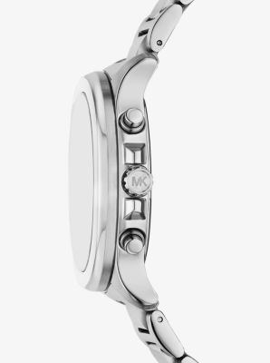 Oversized Sage Silver-Tone Watch image number 1