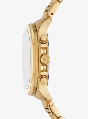 Oversized Sage Gold-Tone Watch image number 1