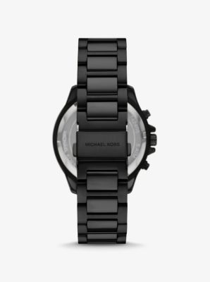 Oversized Sage Black-Tone Watch image number 2