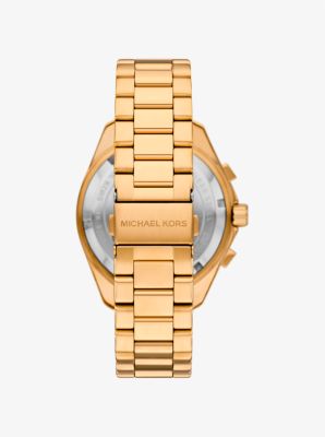 Oversized Maritime Gold-Tone Watch image number 2