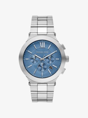 Oversized Billie Silver-Tone Watch image number 0