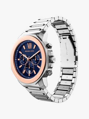 Oversized Prescott Two-Tone Watch