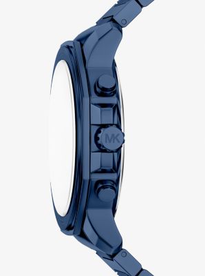 Oversized Prescott Blue-Tone Watch