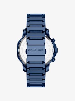 Oversized Prescott Blue-Tone Watch