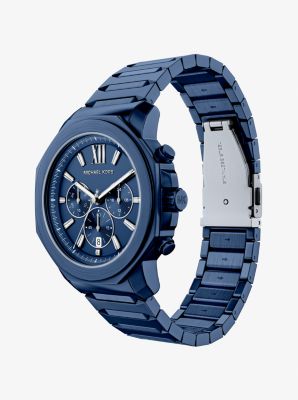 Oversized Prescott Blue-Tone Watch