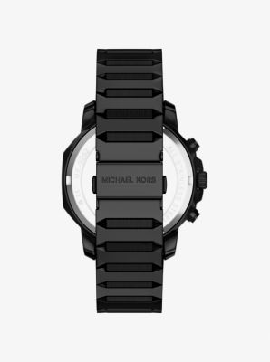 Oversized Prescott Black-Tone Watch