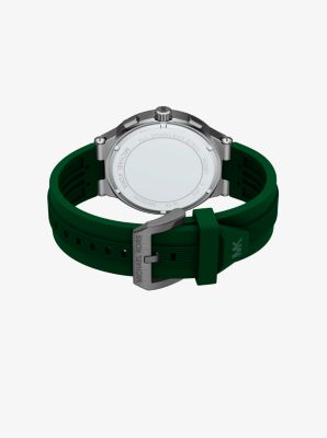 Oversized Billie Gunmetal and Silicone Watch