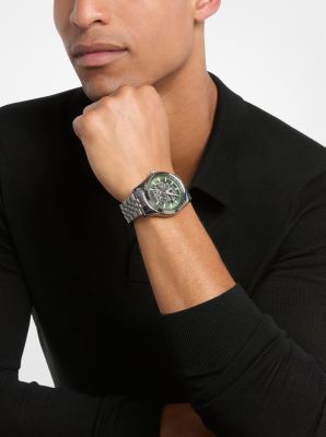 Oversized Lexington Gunmetal Watch