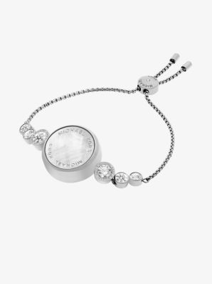 Moniteur d'activit&eacute; Varick argent&eacute; &agrave; bracelet coulissant