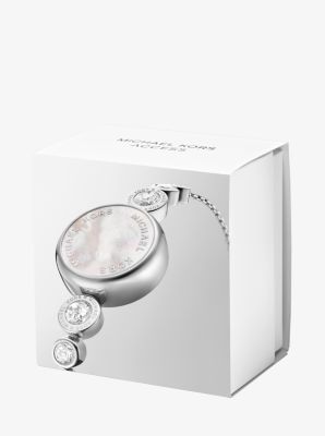 Moniteur d'activit&eacute; Varick argent&eacute; &agrave; bracelet coulissant